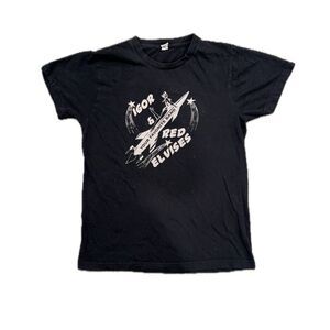 Vintage Igor and Red Elvises Band Ladies  Black T-shirt size Small